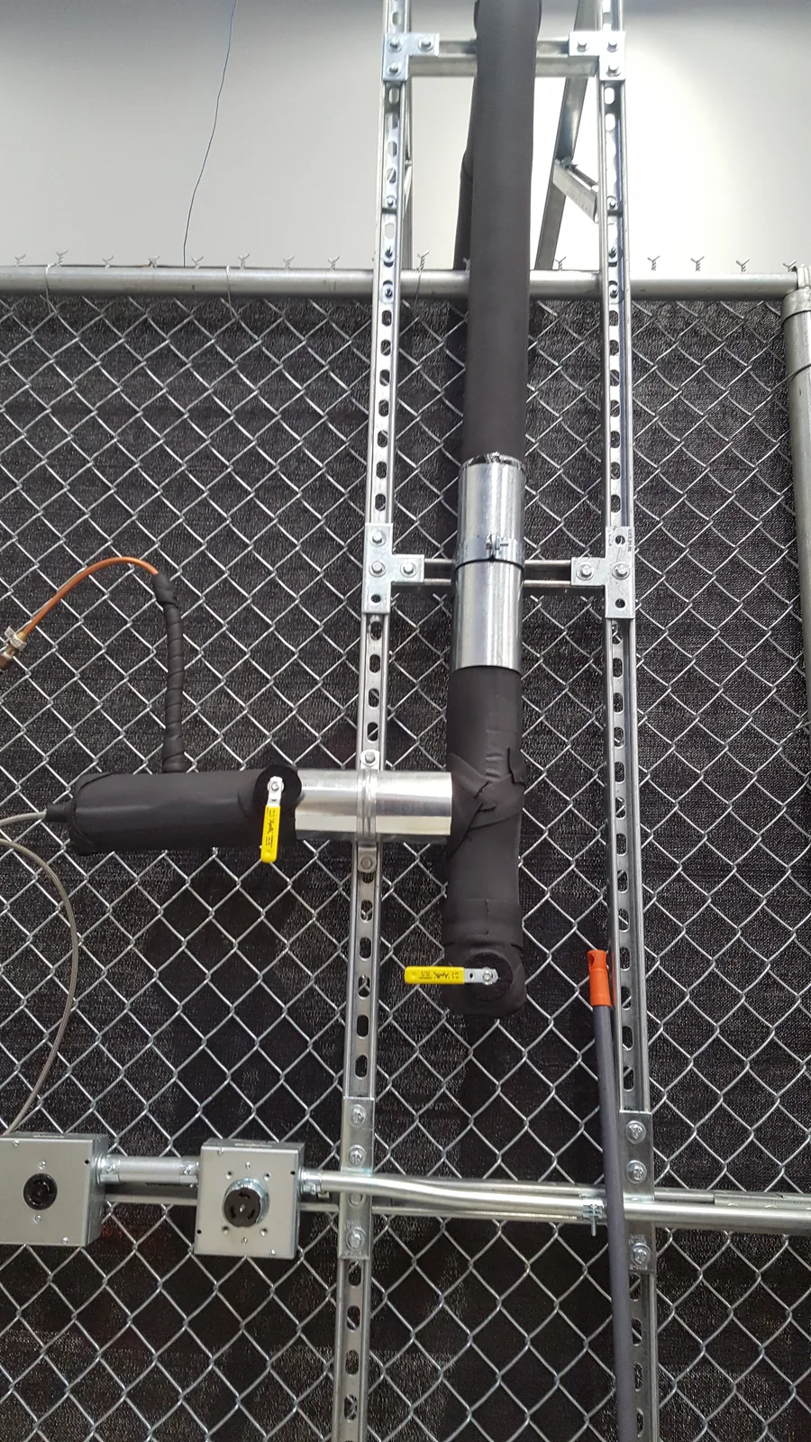 CO2 drop installation