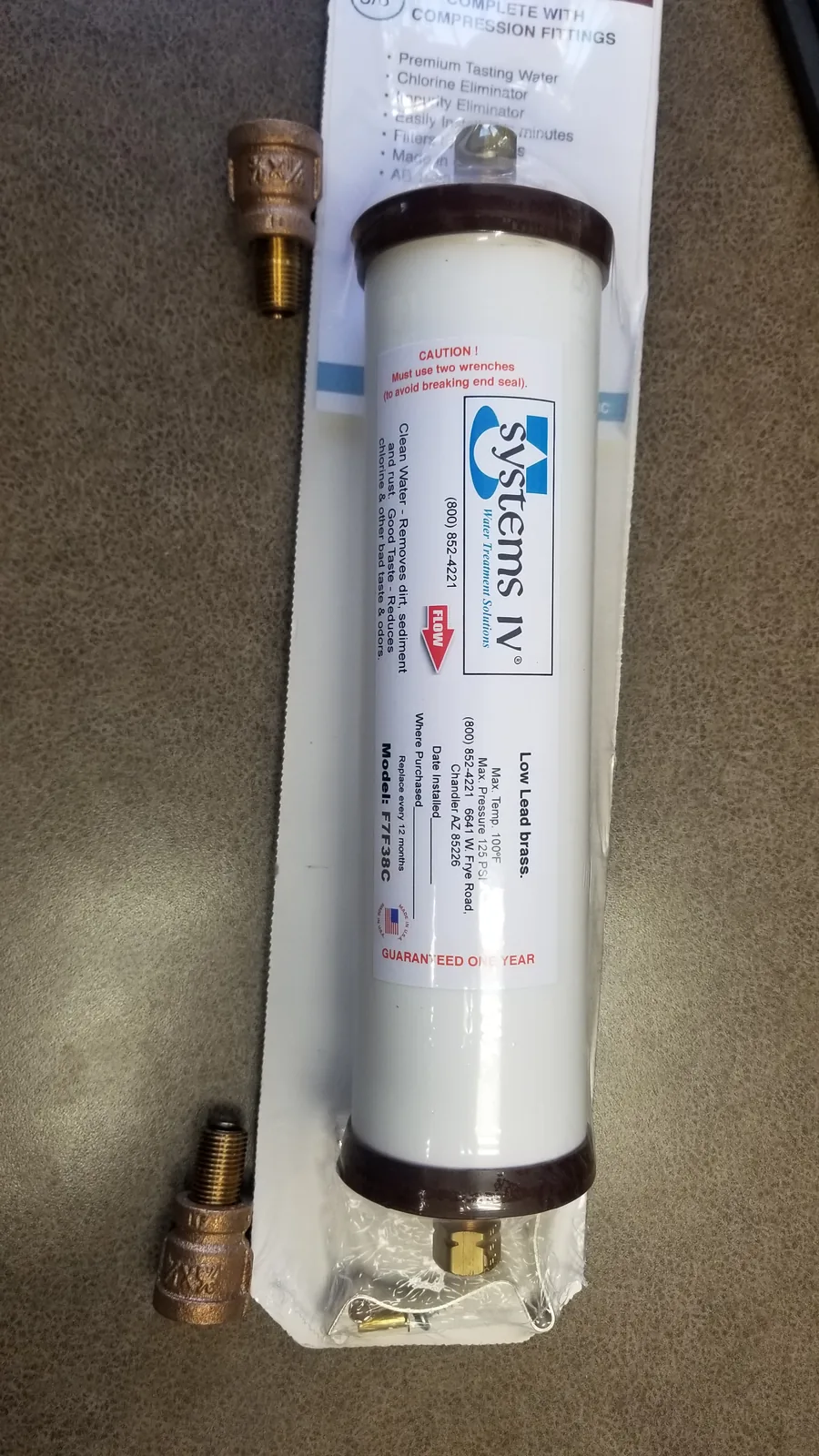Application-specific water filtration equipment