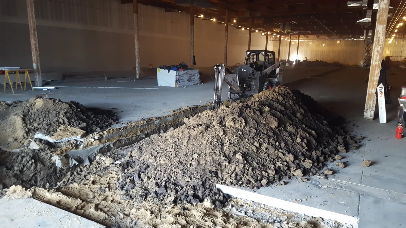 Main sewer line replacement