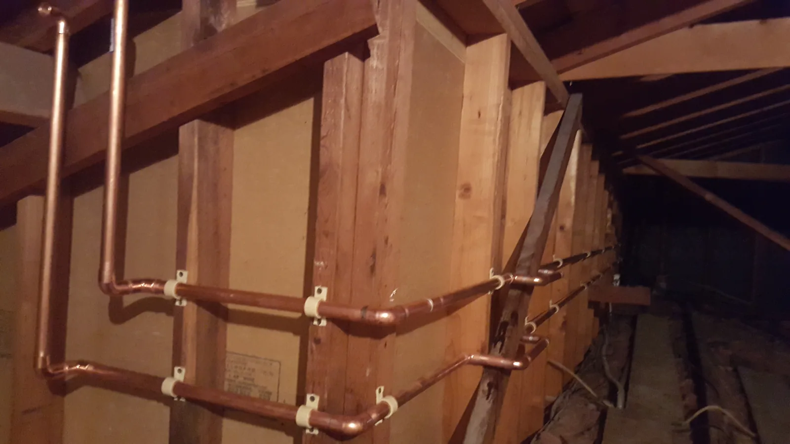 Complete copper repipe